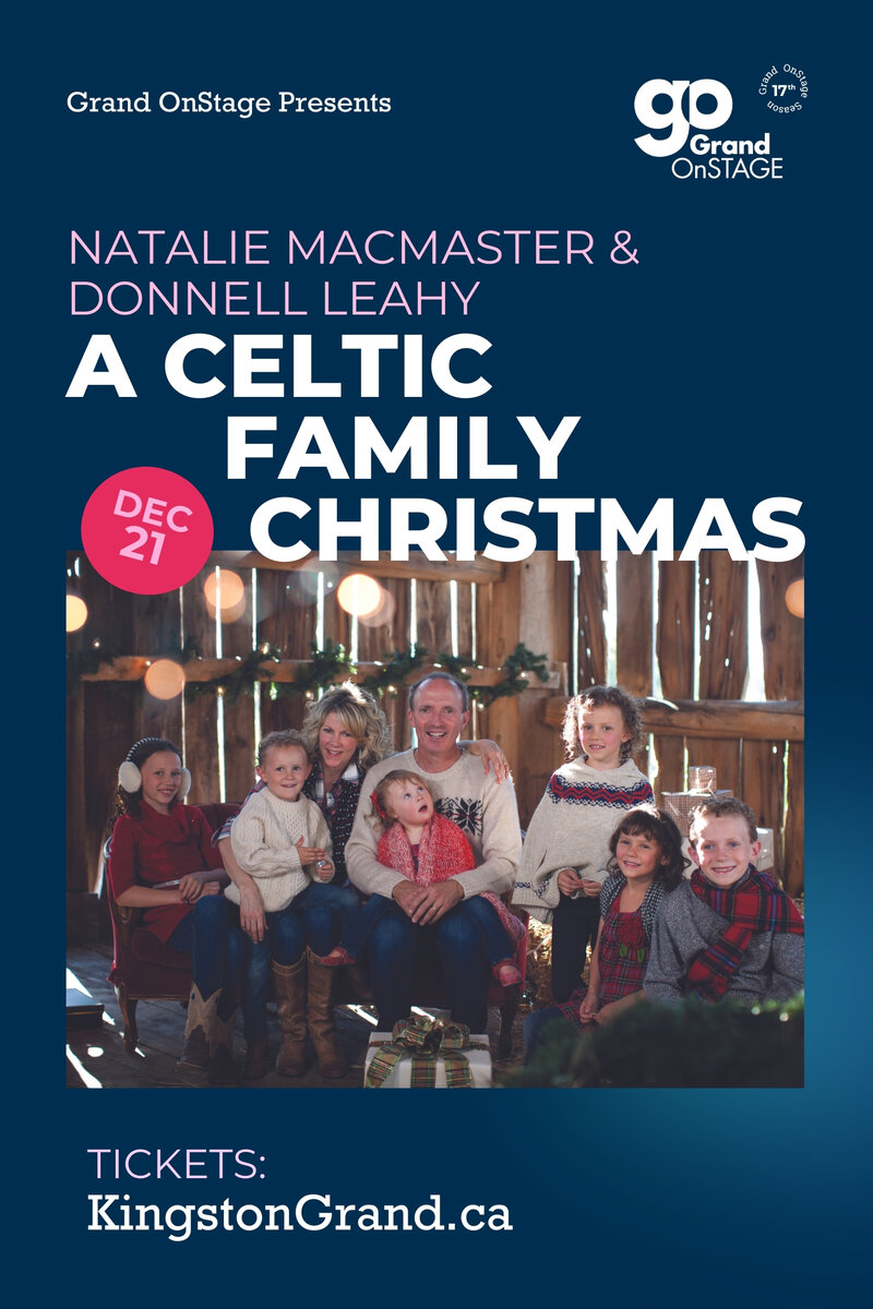 Grand OnStage Presents: Natalie MacMaster and Donnell Leahy - May 6th @ Kingston Grand Theatre