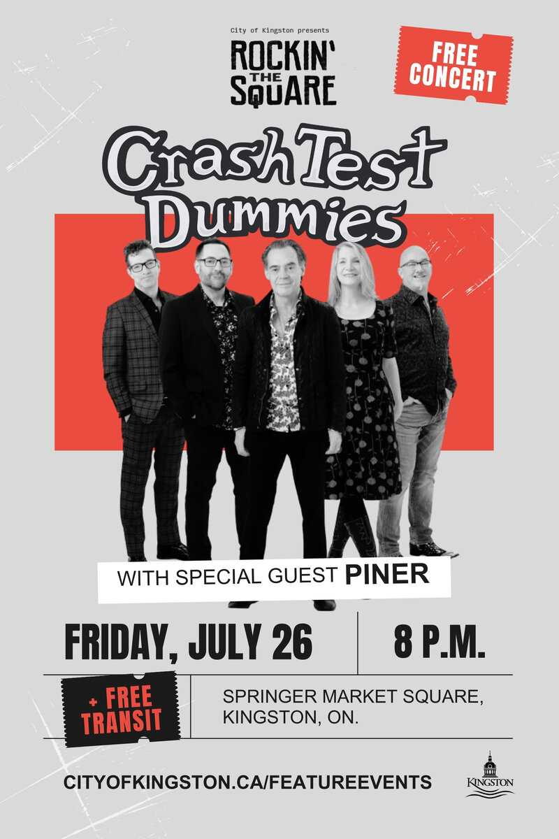 Rockin' the Square: Crash Test Dummies, Piner @ Springer Market Square - Jul 26, 2024