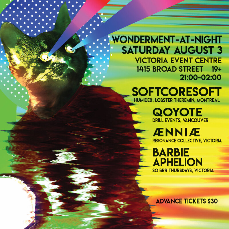 Wonderment-at-Night:  SATURDAY - May 6th @ Victoria Event Centre