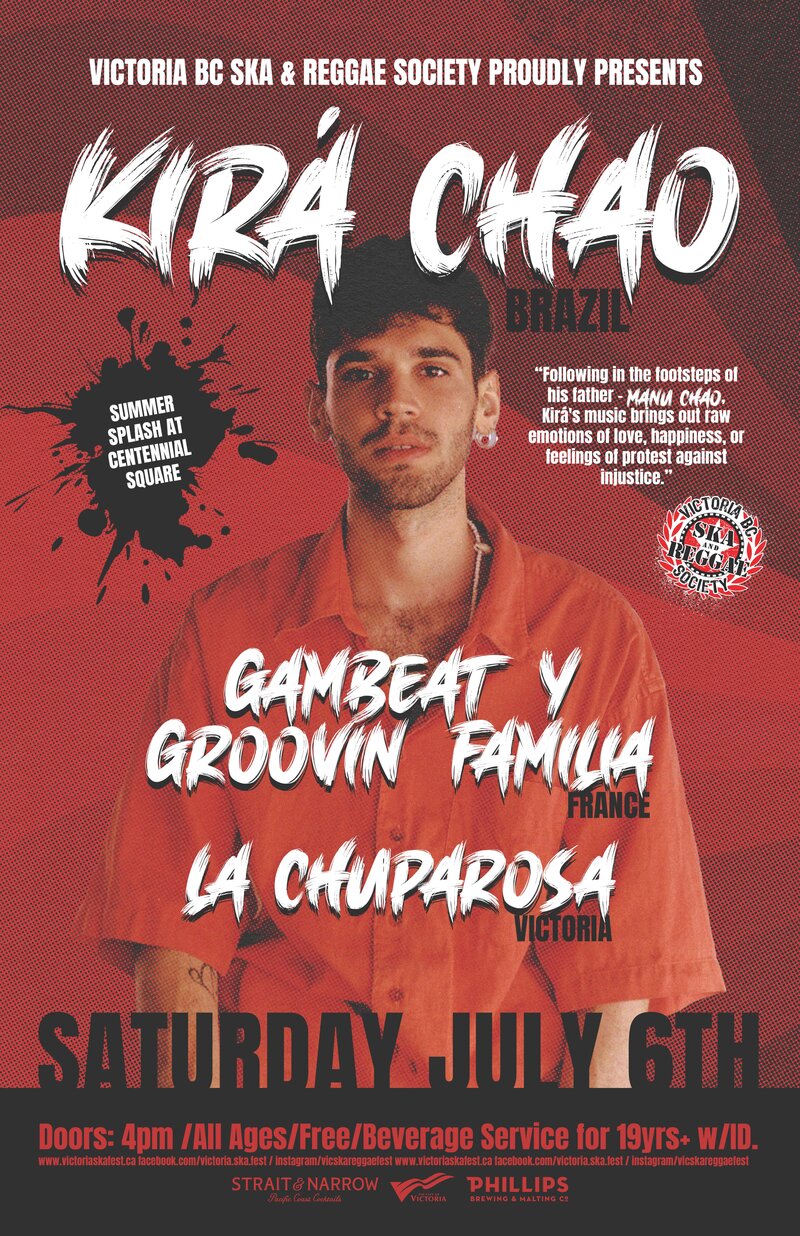 Kir&aacute; Chao, Gambeat y La Grooving Familia & La Chuparosa - Summer Splash at Centennial Square - May 5th @ Centennial Square