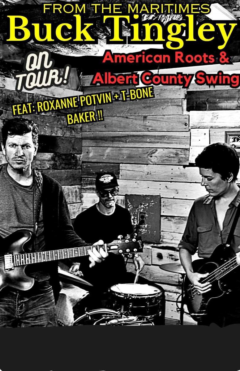 Buck Tingley, Roxanne Potvin, T-Bone Baker @ The Club at the R.C.H.A. Jul 29 2024 - May 2nd @ The Club at the R.C.H.A.