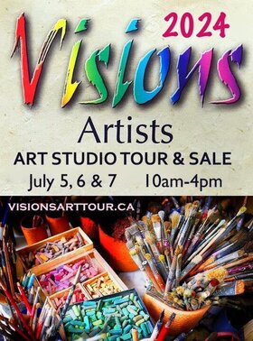 Visions Artists Open Art Studio Tour - Jun 23rd @ various artist studios