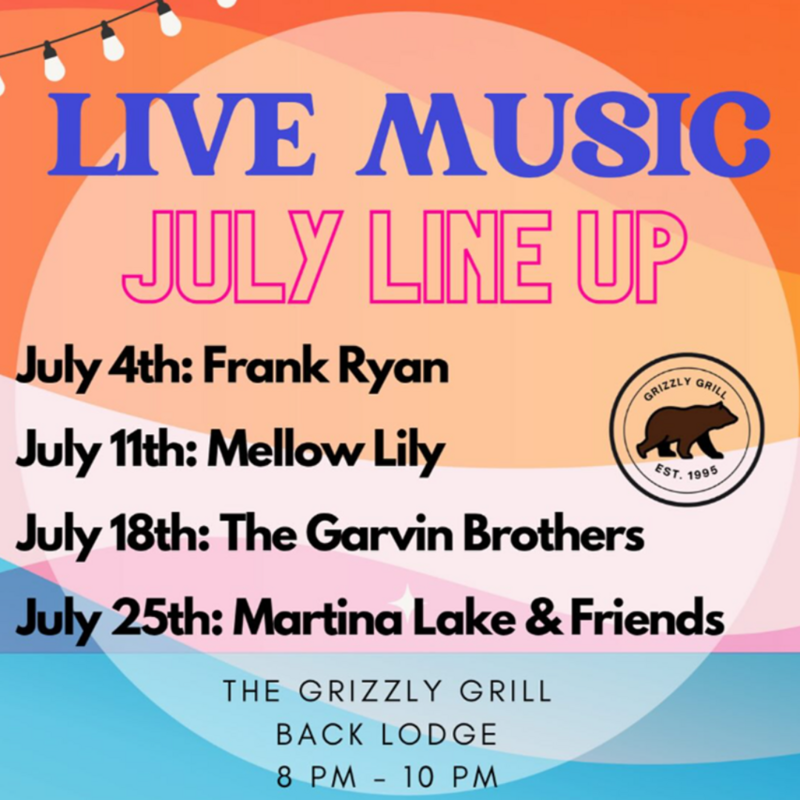 Mellow Lily @ The Grizzly Grill Jul 11 2024 - May 2nd @ The Grizzly Grill