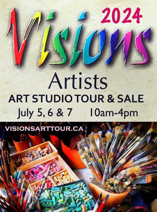 Visions Artists Open Art Studio Tour - Jun 3rd @ various artist studios