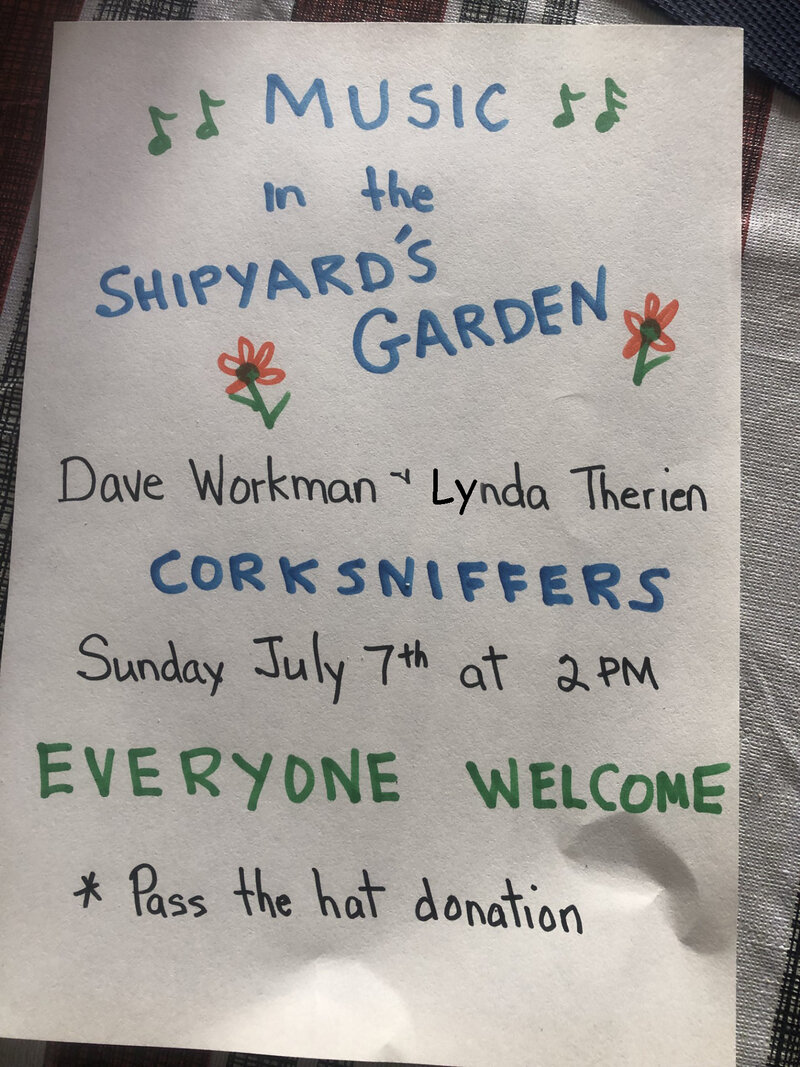 Music In The Shipyards' Garden: The Cork Sniffers @ The Shipyards - Jul 07, 2024