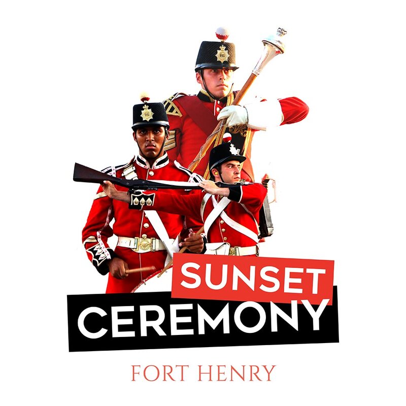 Fort Henry Sunset Ceremony - May 6th @ Fort Henry
