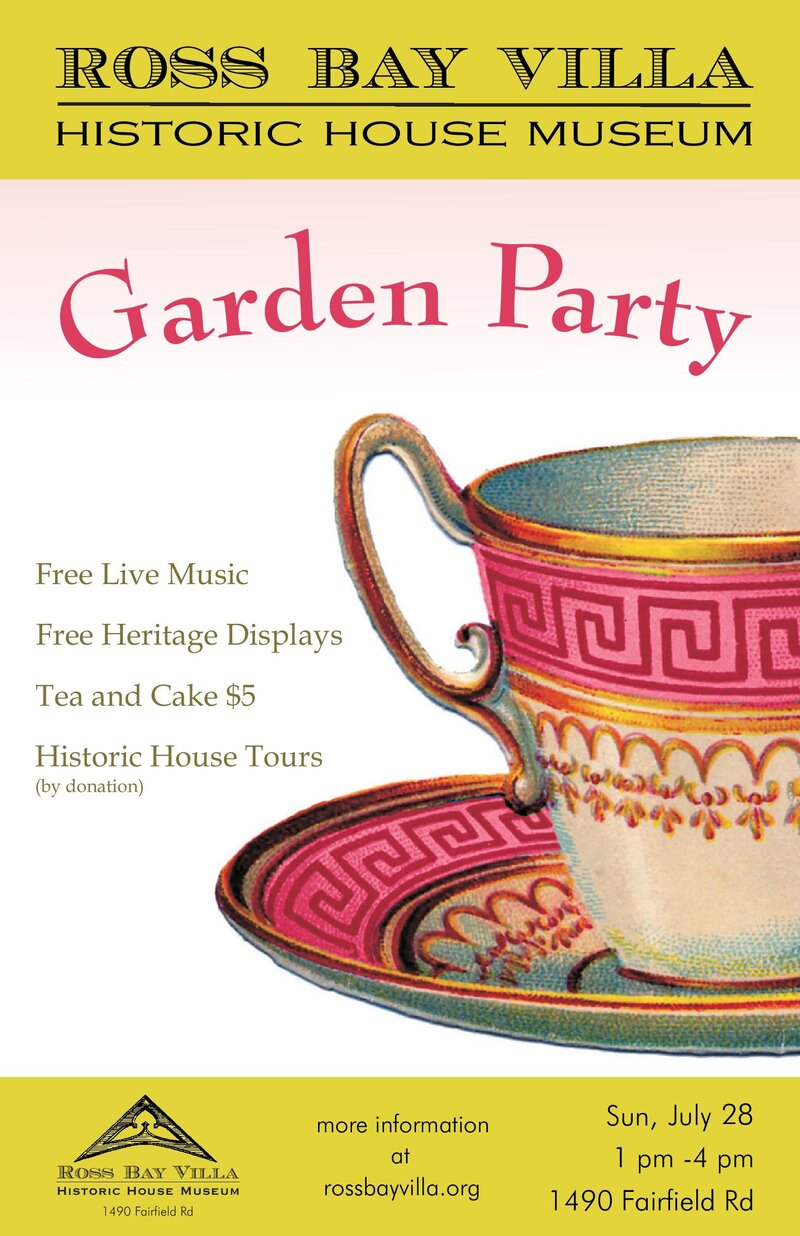 Victorian Garden Party @ Ross Bay Villa Historic House Museum - Jul 28, 2024