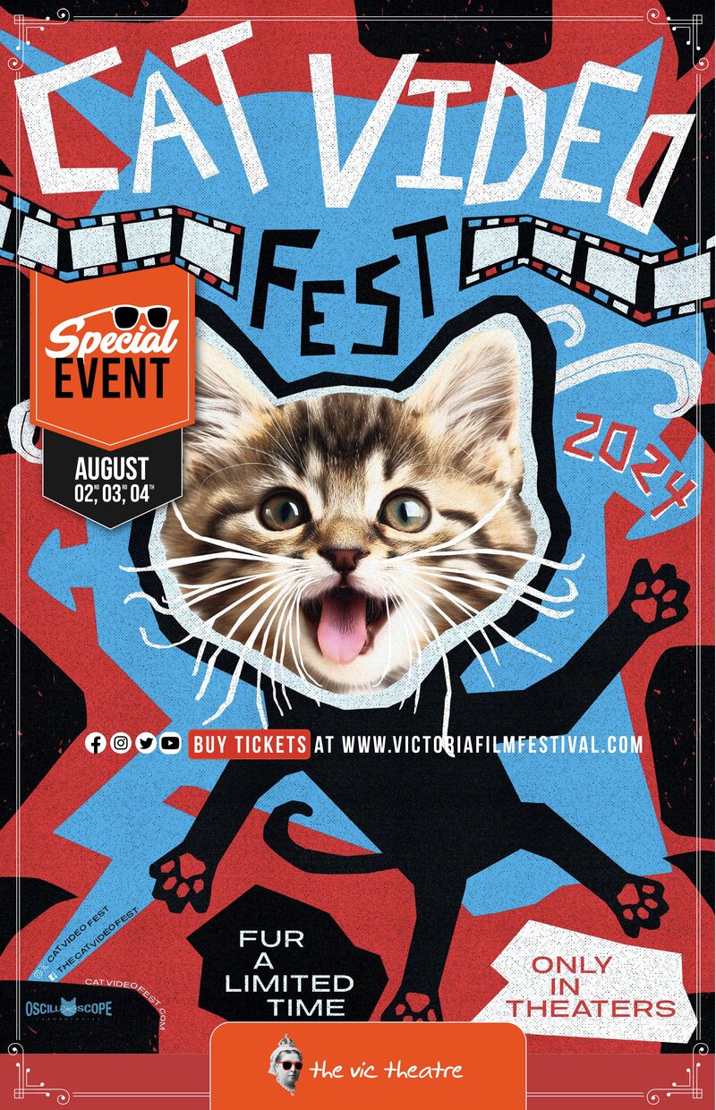 Cat Video Fest: 19+ Screening - Jun 17th @ Vic Theatre