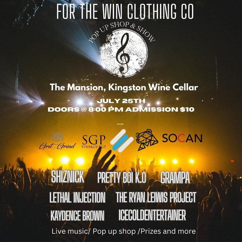 Shiznik, PrettyBoi K.O, Grampa, Lethal Injection, The Ryan Lewis Project, Kaydence Brown, IceColdEntertainer @ The Mansion Jul 25 2024 - May 7th @ The Mansion