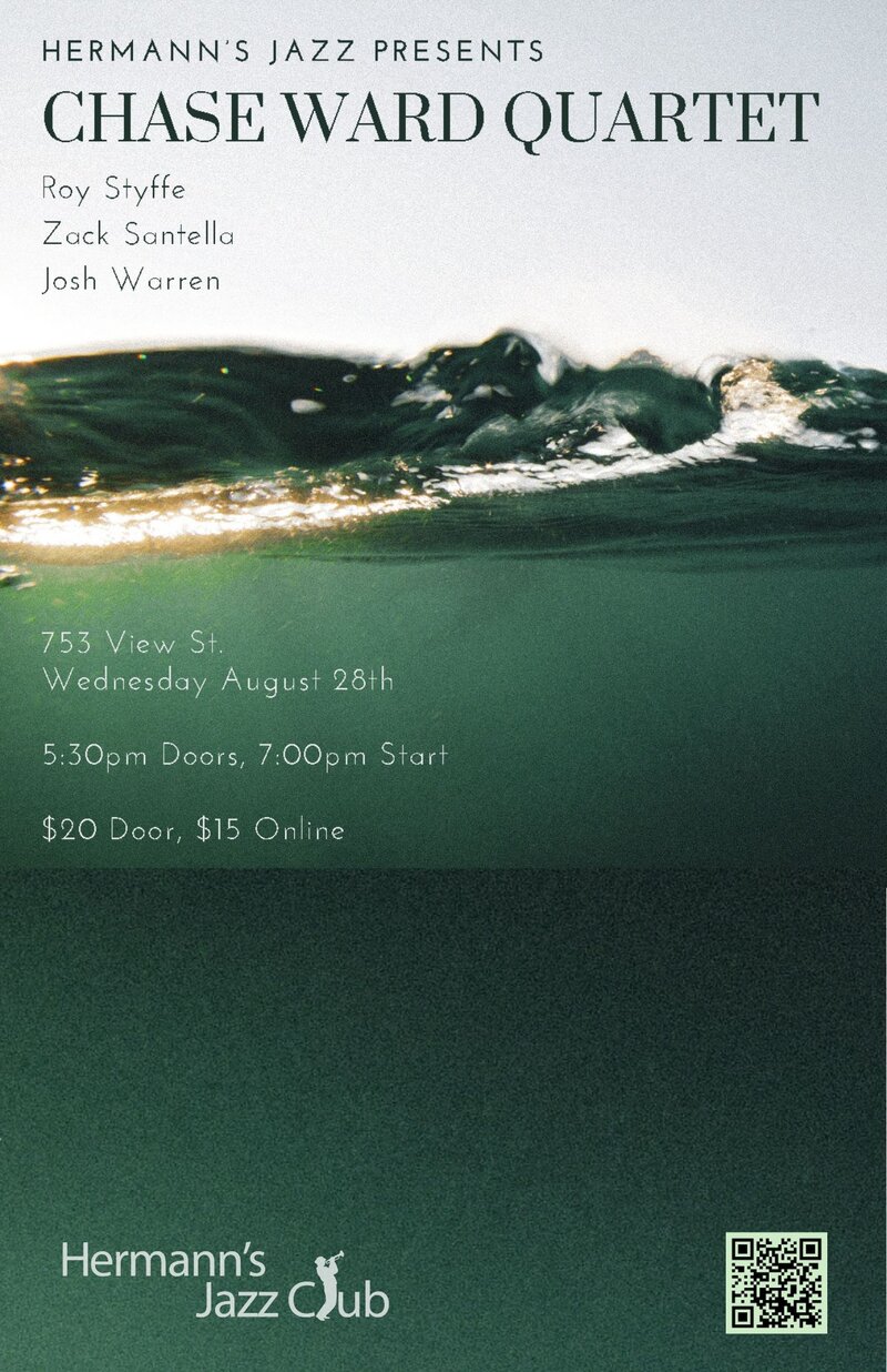Chase Ward Quartet - May 8th @ Hermann's Jazz Club