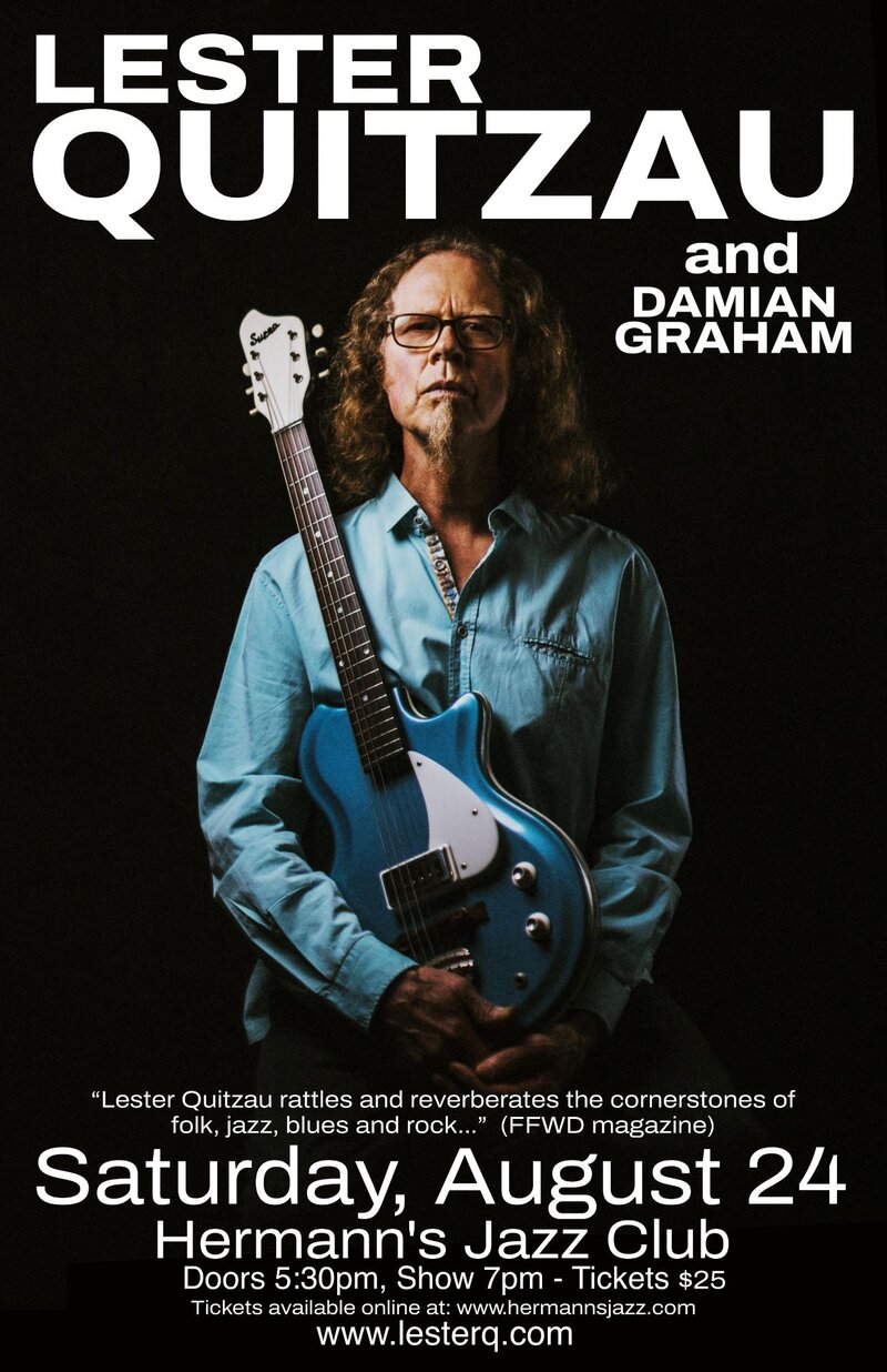 Lester Quitzau - May 7th @ Hermann's Jazz Club