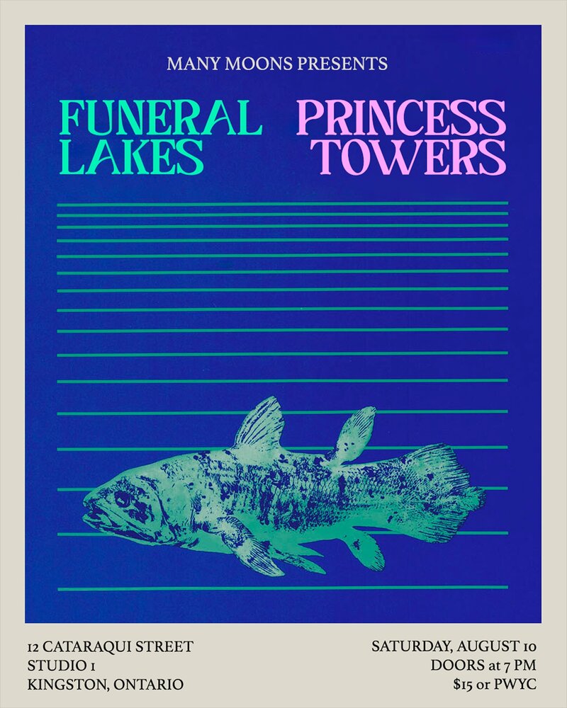 Funeral Lakes, Princess Towers @ Many Moons Events Aug 10 2024 - May 9th @ Many Moons Events