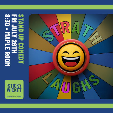 Strath Laughs Comedy July 2024 - May 6th @ The Strath