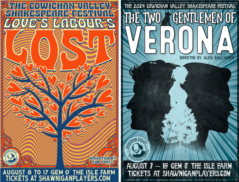 Cowichan Valley Shakespeare Festival - May 6th @ Gem o' the Isle Farm