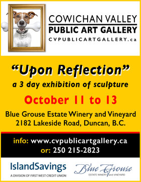 "Upon Reflection" @ Blue Grouse Estate Winery Oct 13 2019 - Jun 27th @ Blue Grouse Estate Winery