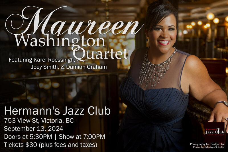 Maureen Washington Quartet - May 7th @ Hermann's Jazz Club