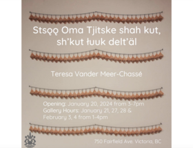 Stsǫǫ Oma Tjitske shah kut, sh&rsquo;kut łuuk delt&rsquo;&auml;l - May 24th @ The Ministry of Casual Living