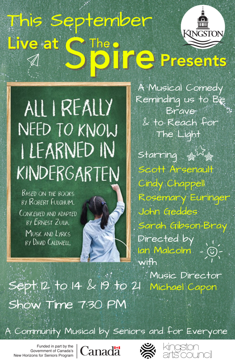 All I Really Need To Know I Learned In Kindergarten - Jun 13th @ The Spire