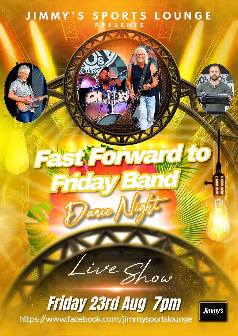 Fast Forward to Friday @ Jimmy's Sports Lounge Aug 23 2024 - May 7th @ Jimmy's Sports Lounge