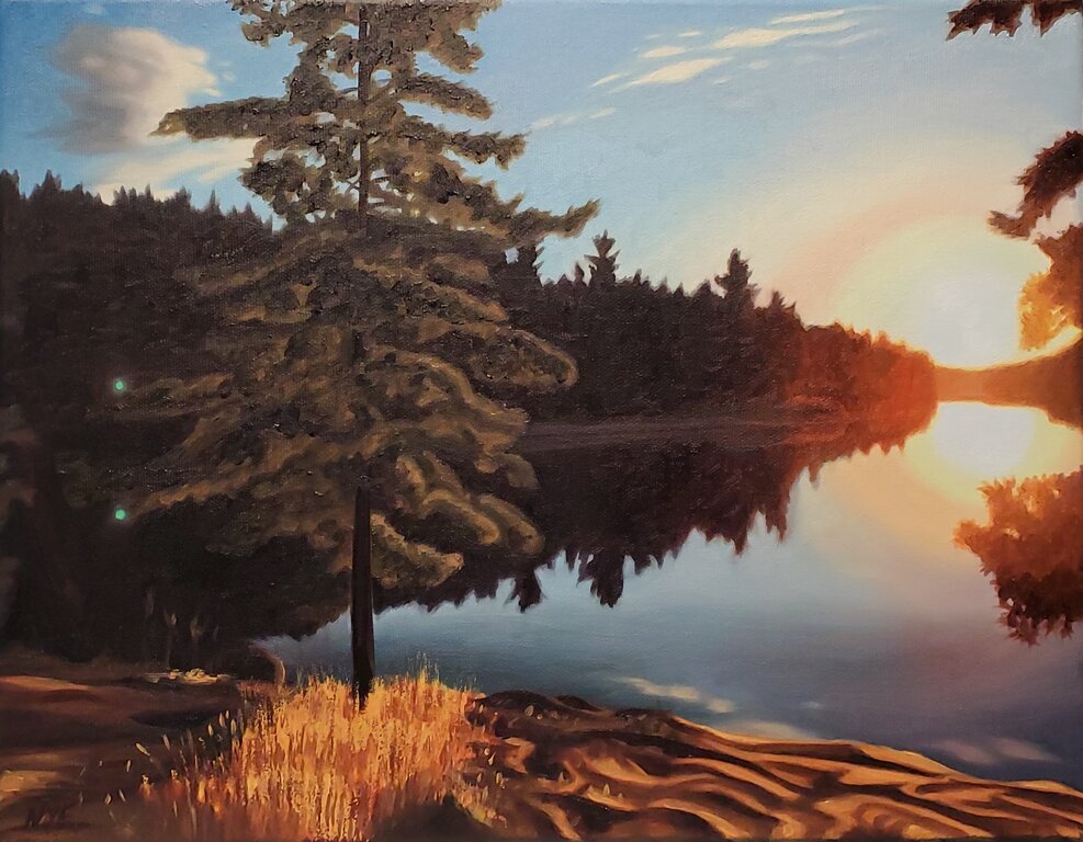 Peter\'s Lake by 
James Nye