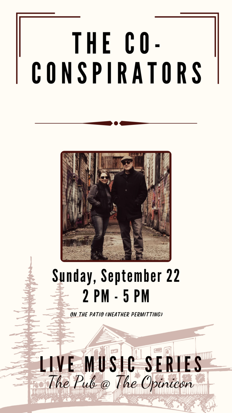 Live Music Series: The Co-Conspirators @ The Opinicon Sep 22 2024 - May 7th @ The Opinicon