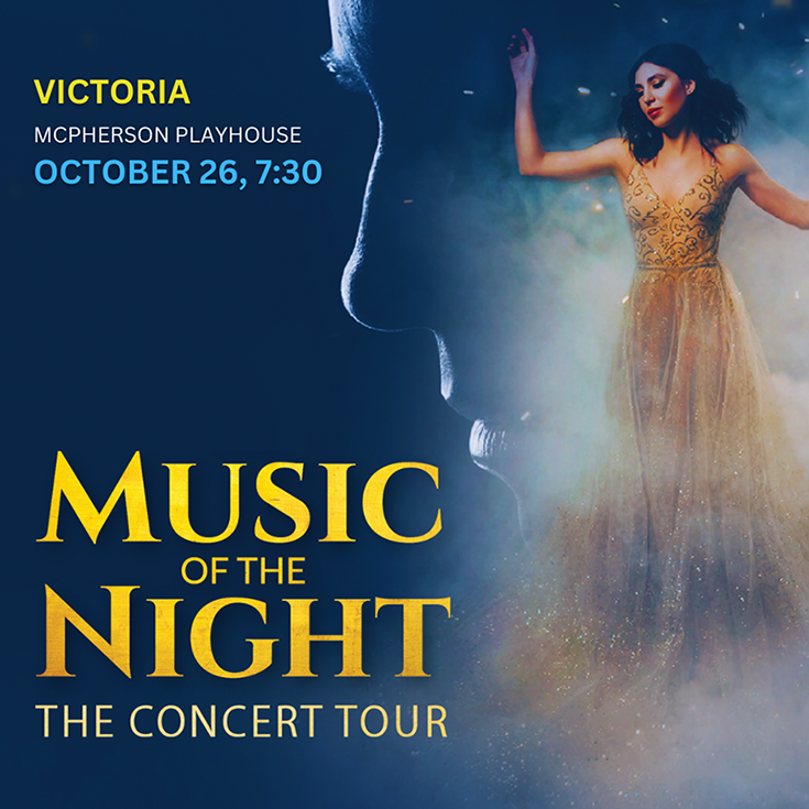 Sound The Alarm: Music/theatre Music Of The Night - Jun 27th @ McPherson Playhouse