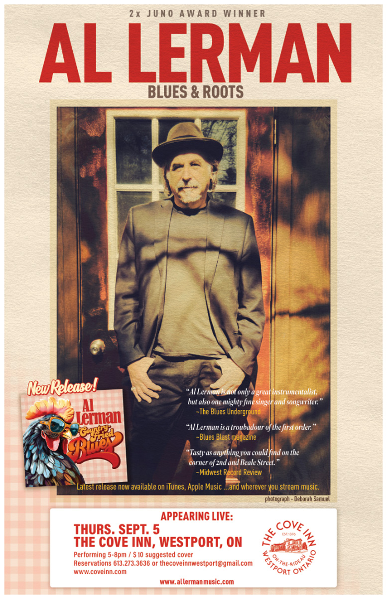 Al Lerman @ The Cove Inn Sep 5 2024 - May 6th @ The Cove Inn