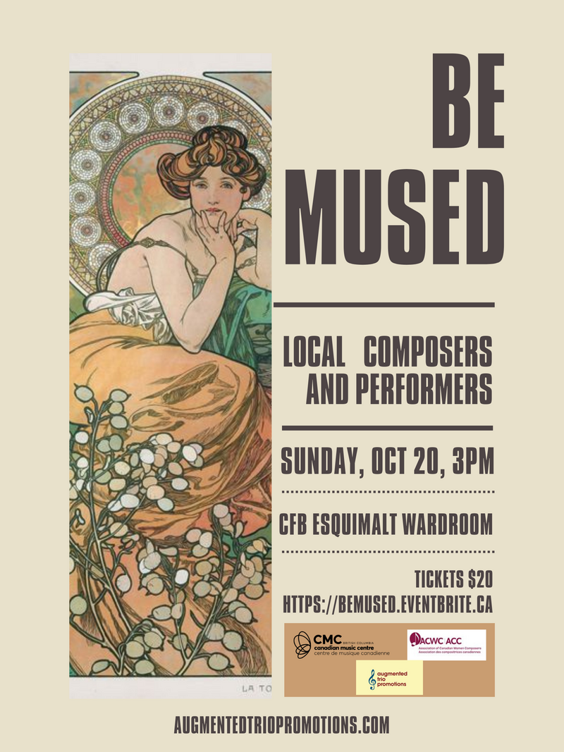 Be Mused - May 6th @ The Ward Room, CFB Esquimalt