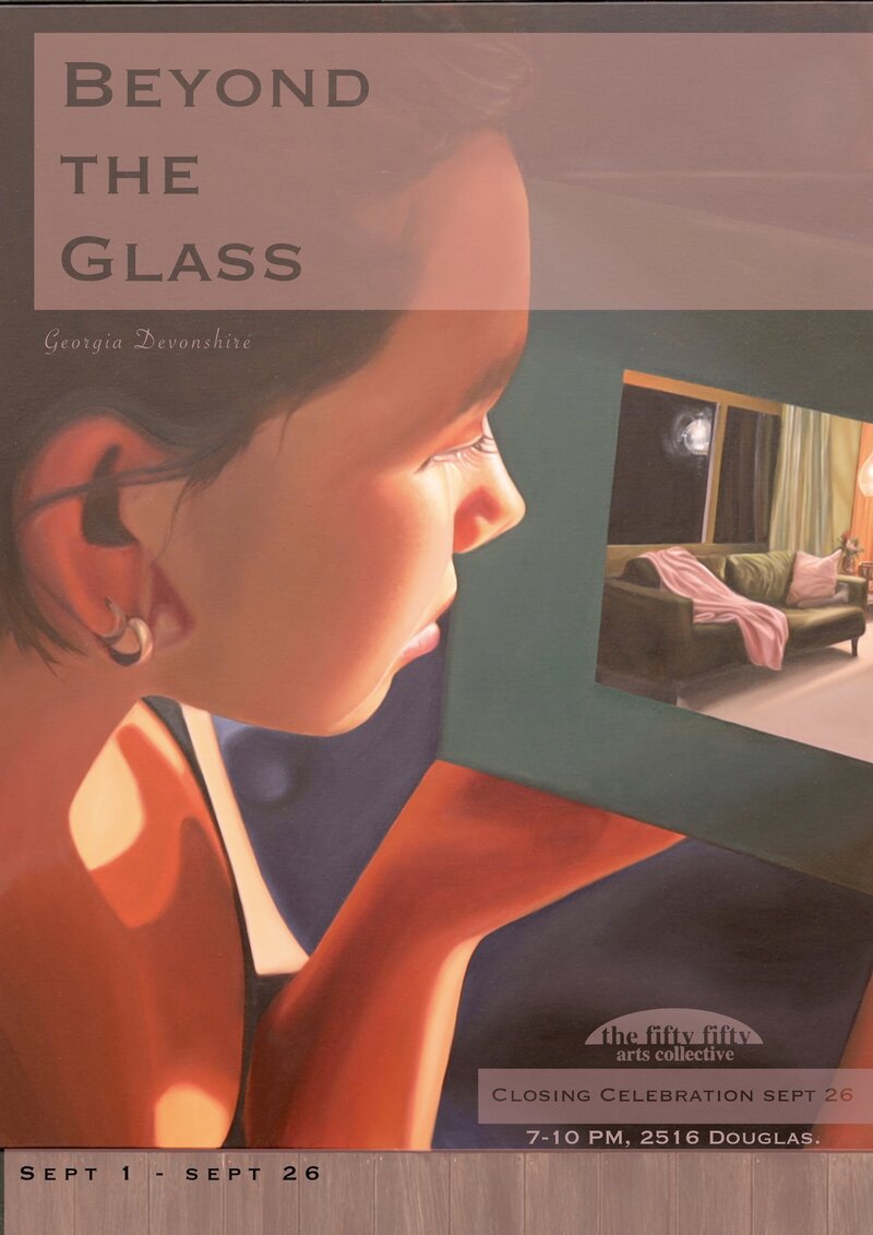 Georgia Devonshire: Beyond the Glass - May 6th @ the fifty fifty arts collective