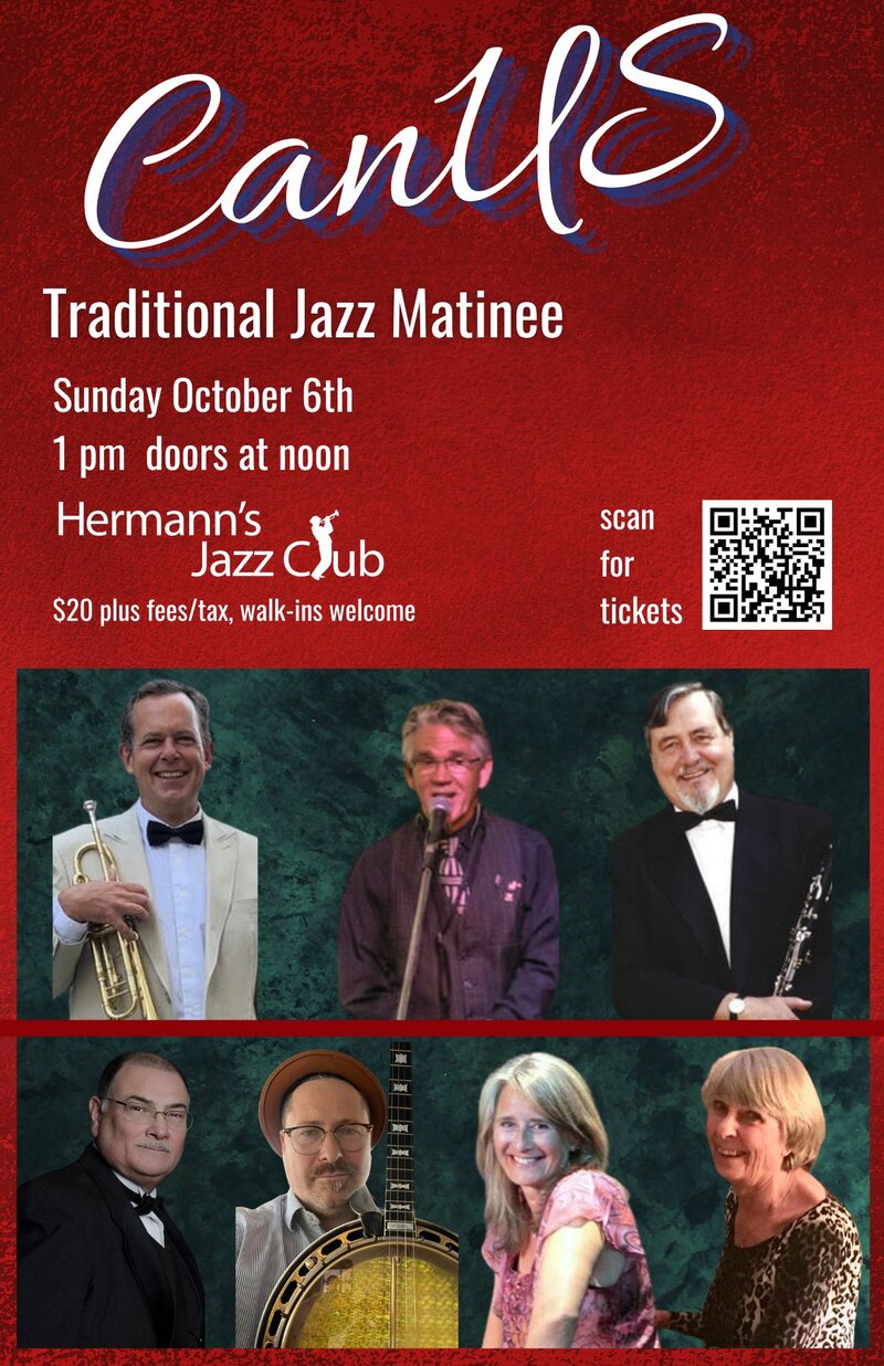 CanUS | Traditional Jazz Matinee - May 8th @ Hermann's Jazz Club