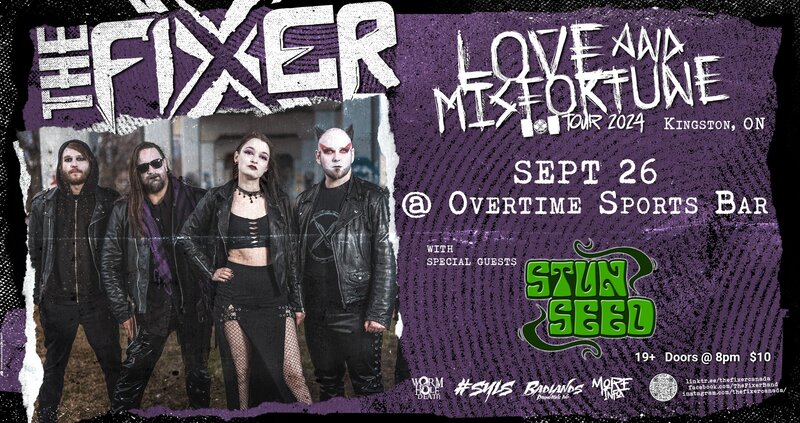 The Fixer, Stun Seed @ Overtime Sports Bar Sep 26 2024 - May 6th @ Overtime Sports Bar