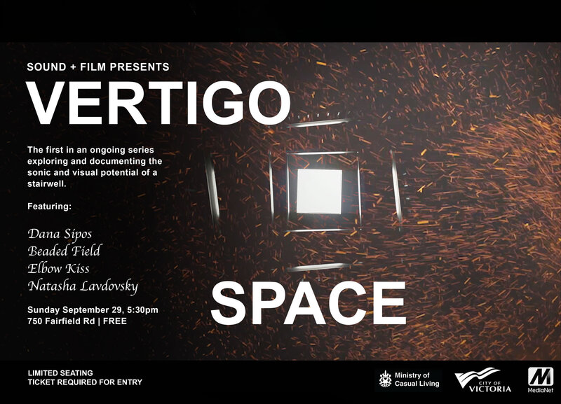 SOUND + FILM PRESENTS: Vertigo Space - Jul 10th @ The Ministry of Casual Living