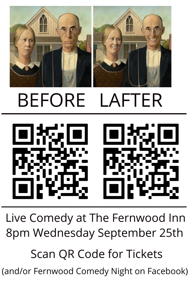 Fernwood Comedy Night September 2024 - May 6th @ Fernwood Inn