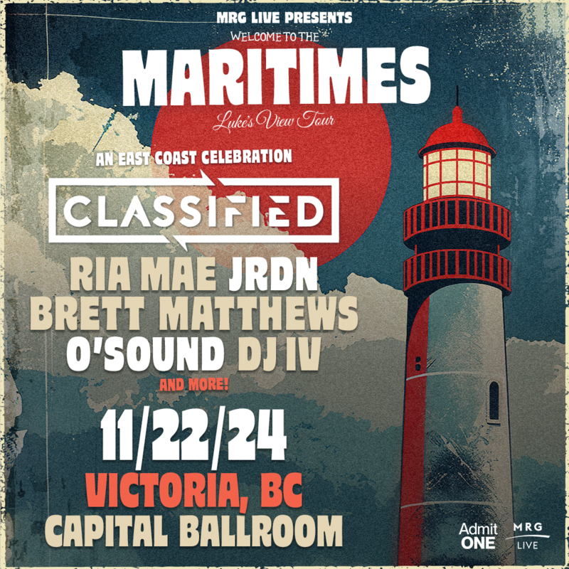 CLASSIFIED - May 6th @ Capital Ballroom