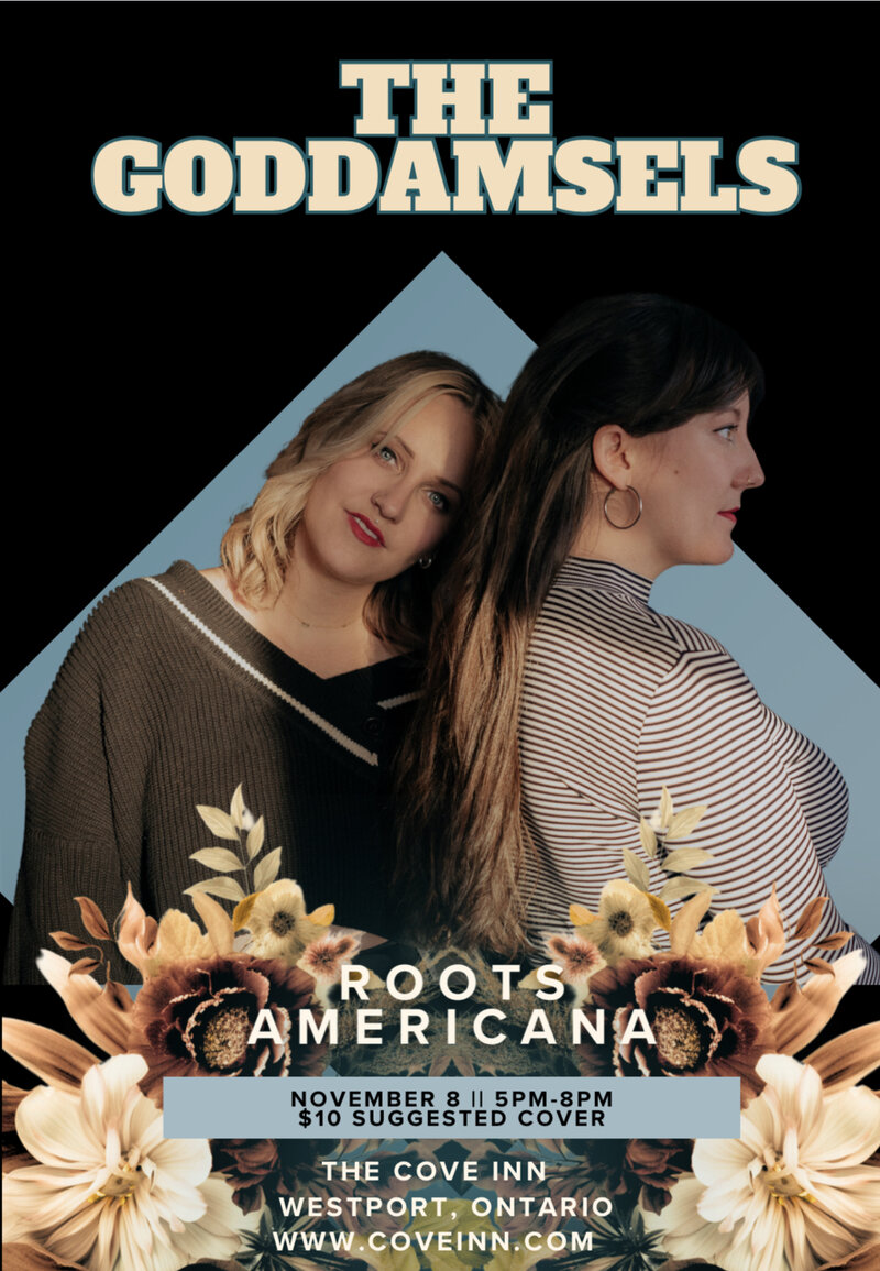 The Goddamsels @ The Cove Inn Nov 8 2024 - May 2nd @ The Cove Inn