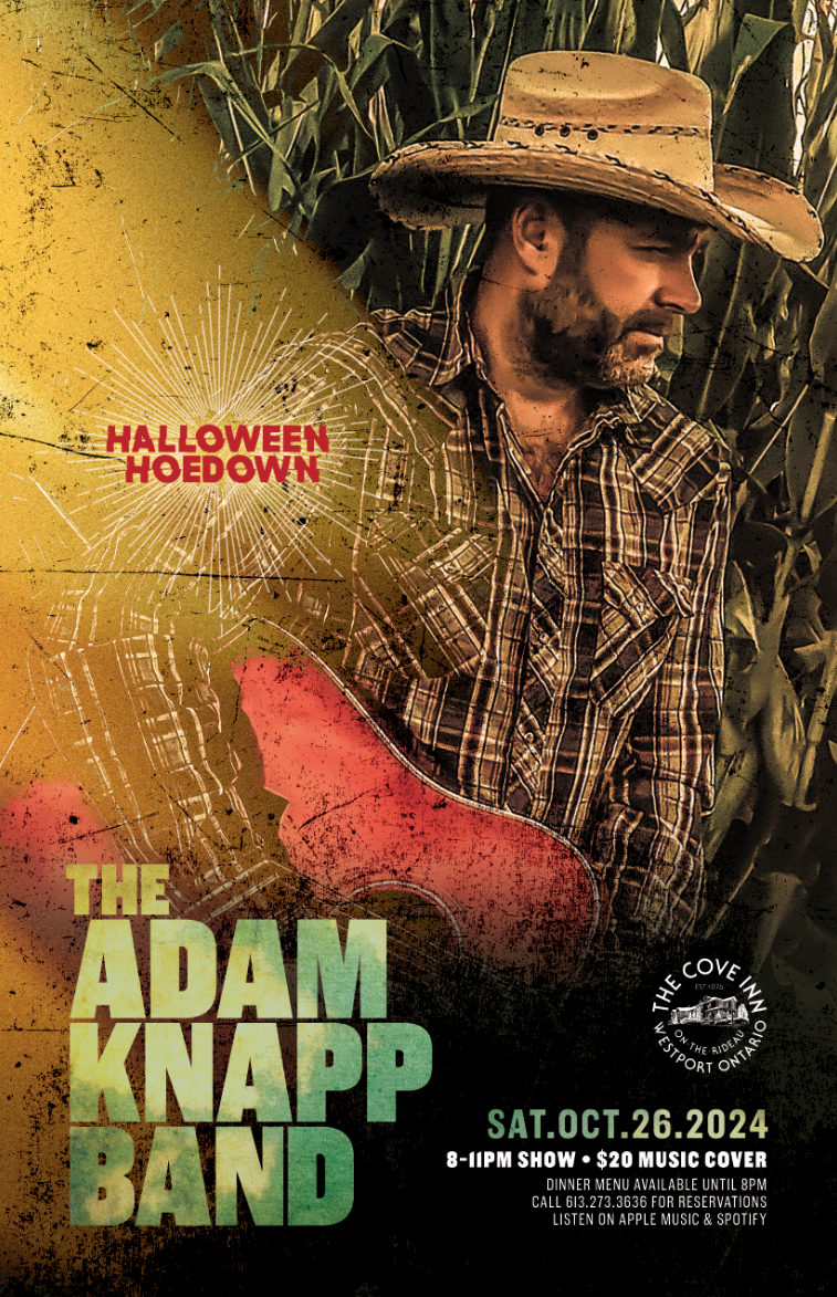 Halloween Hoedown with The Adam Knapp Band - May 9th @ The Cove Inn