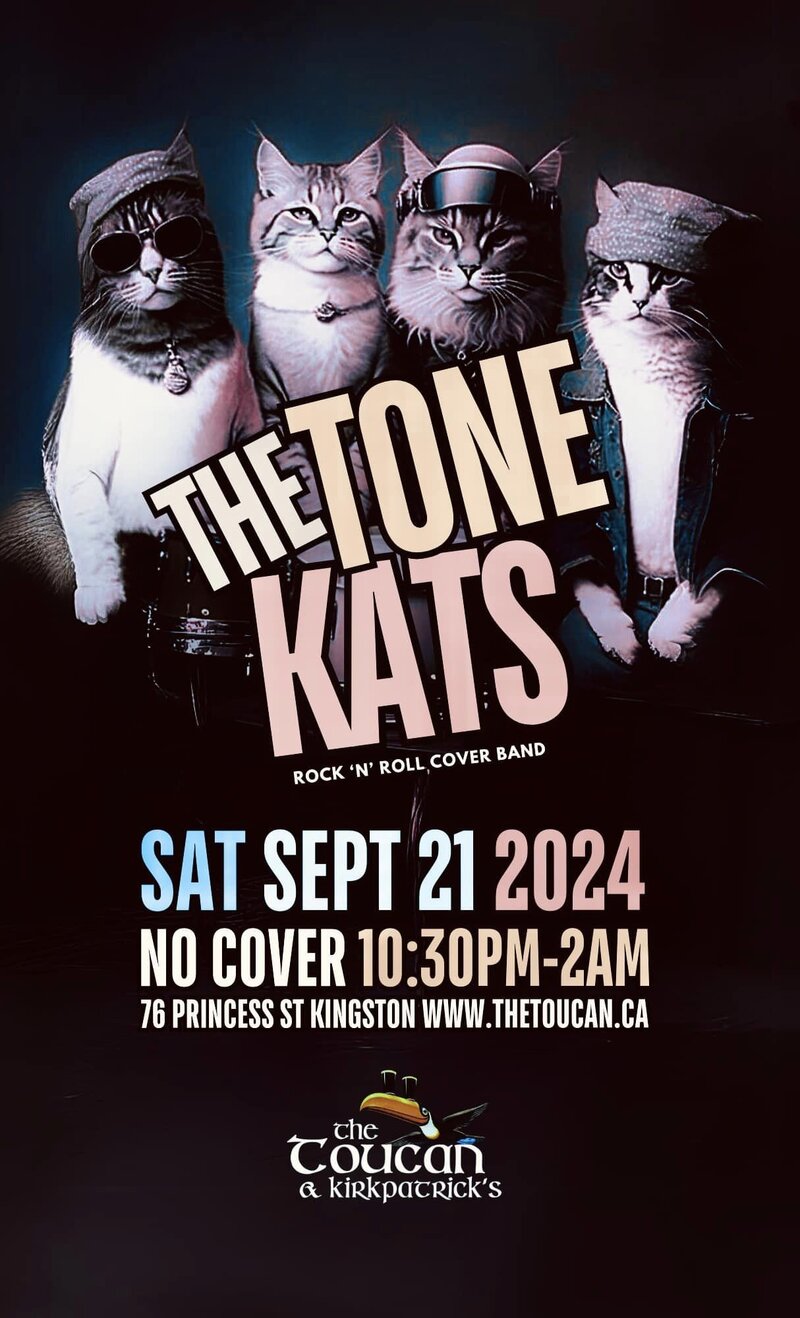 ToneKats @ The Toucan Sep 21 2024 - May 7th @ The Toucan