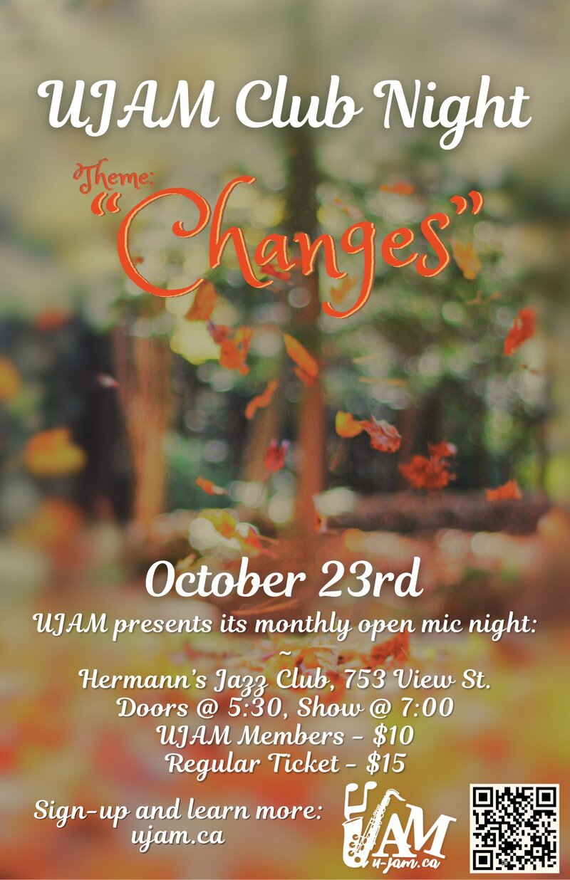 UJAM Club Night: Changes - May 8th @ Hermann's Jazz Club