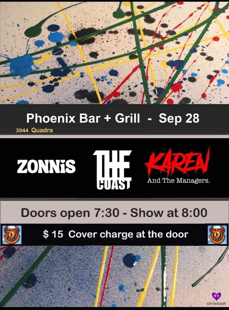 Roots Rock Dance Party - May 12th @ The Phoenix Bar and Grill