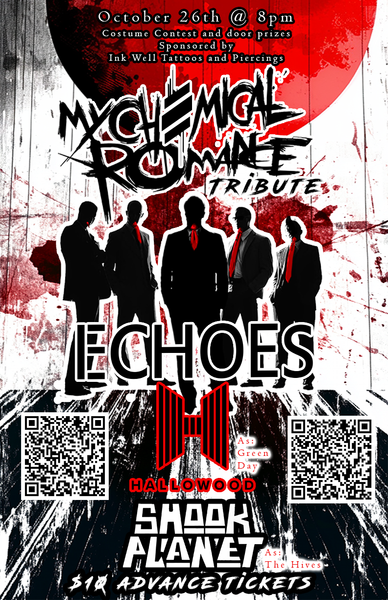 My Chem-Echo Romance: Three Cheers For Sweet Revenge @ The Grad Club - Oct 26, 2024