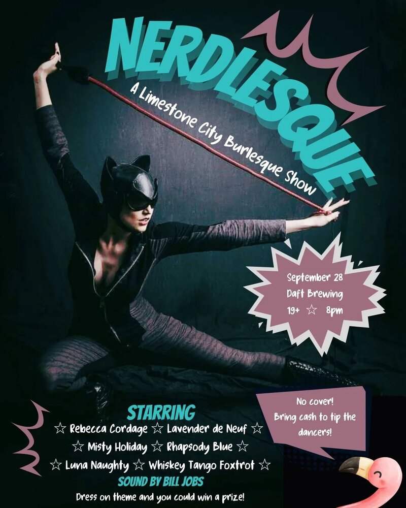 Nerdlesque - May 6th @ Daft Brewing
