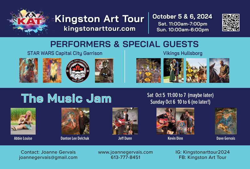 Kingston Art Tour @ Joanne Gervais Studios - Oct 05, 2024