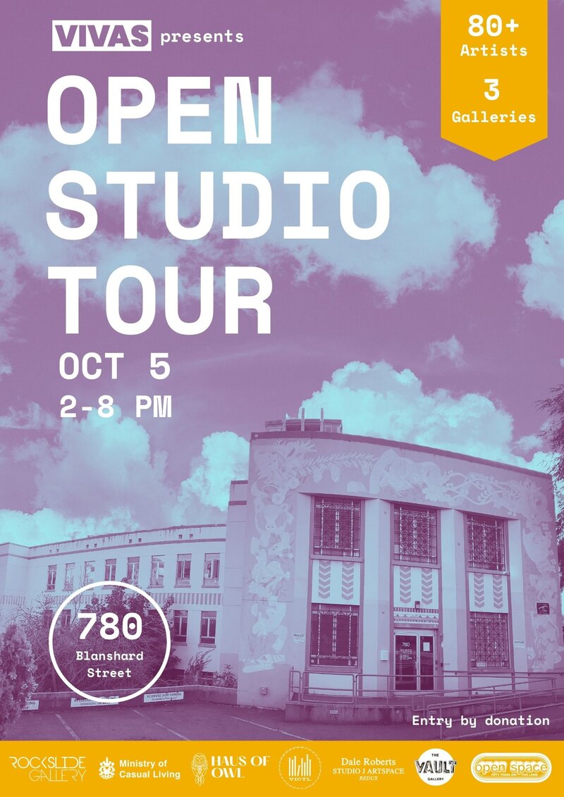 VIVA Presents: Open Studio Tour - May 6th @ 780 Blanshard Street