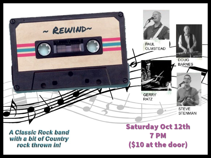 Rewind @ Royal Canadian Legion Branch 560 Oct 12 2024 - May 6th @ Royal Canadian Legion Branch 560