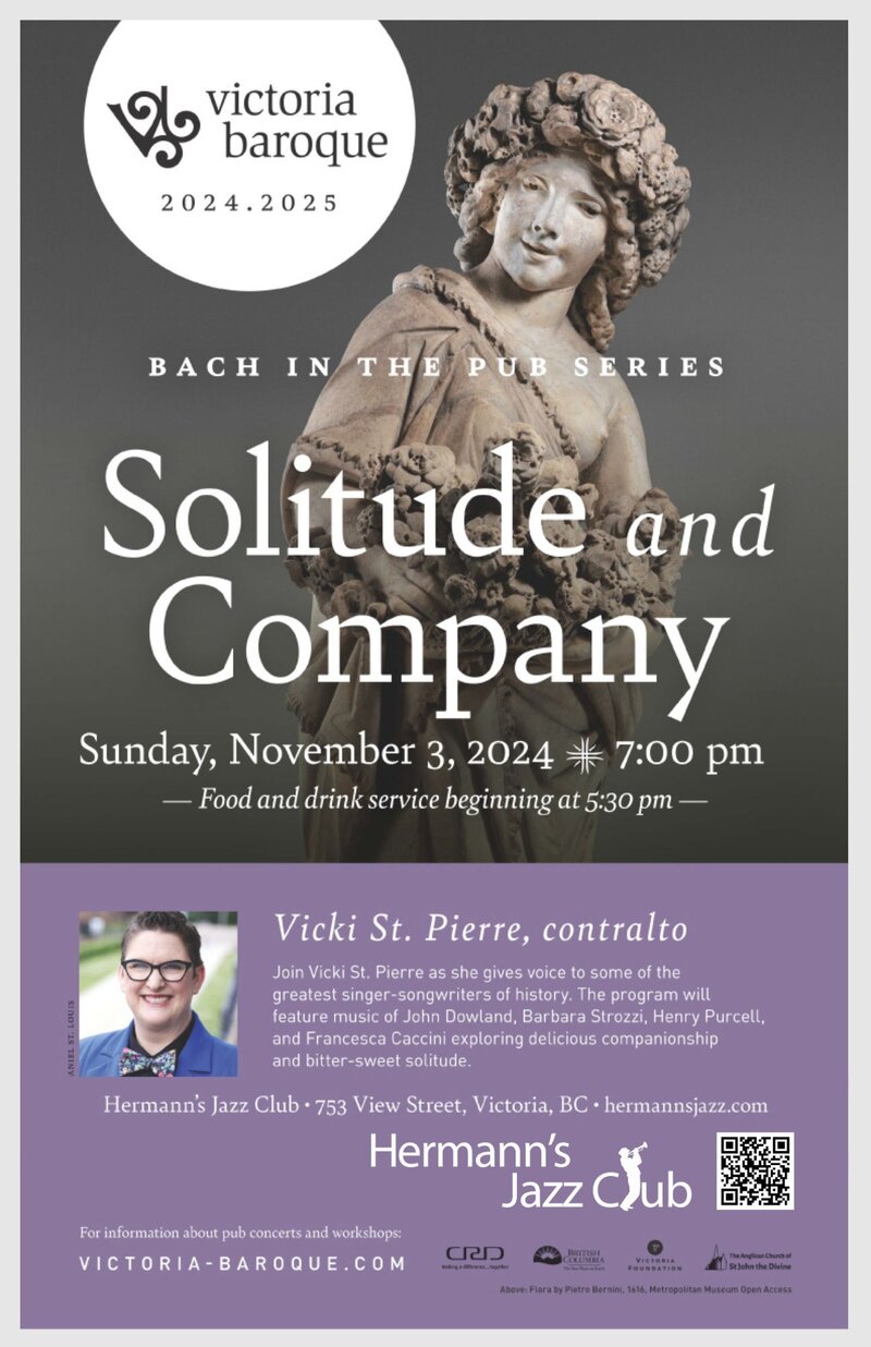 Bach In The Pub Series | Solitude and Company @ Hermann's Jazz Club - Nov 03, 2024