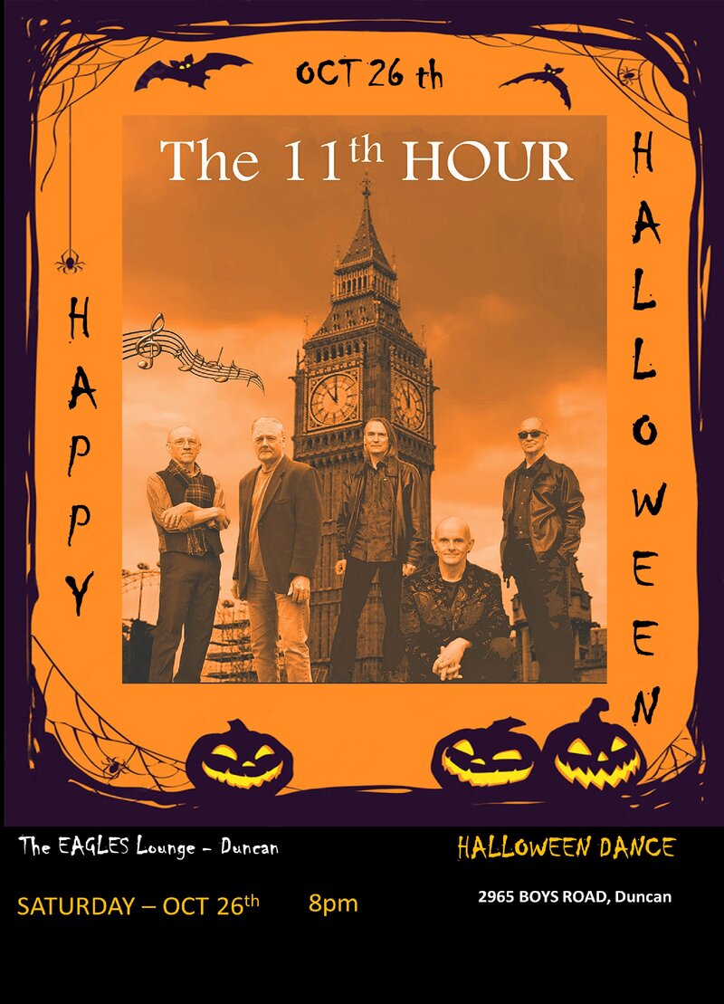 Halloween Dance @ Duncan Eagles Hall - Oct 26, 2024