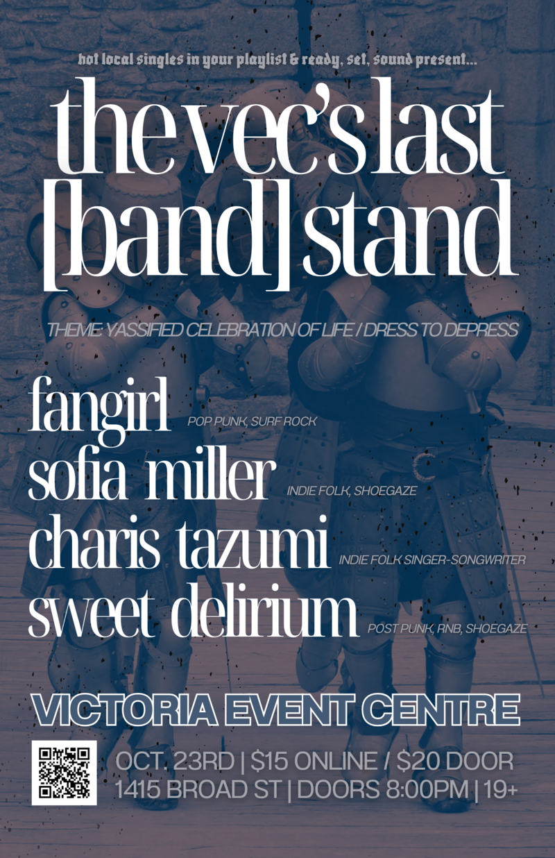 The VEC's Last [Band] Stand - May 9th @ Victoria Event Centre