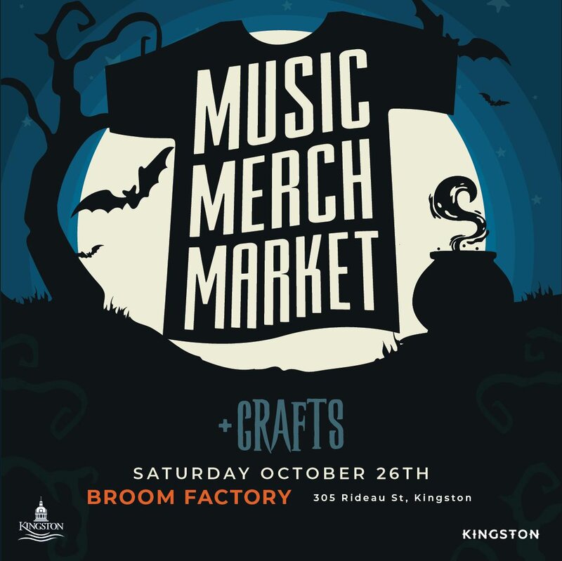 Music Merch Market @ Broom Factory - Oct 26, 2024