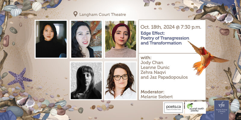 Edge Effect: Poetry of Transgression and Transformation - May 21st @ Langham Court Theatre