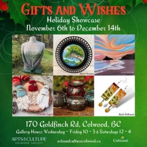 Gifts & Wishes Show - May 5th @ Arts & Culture Colwood Society